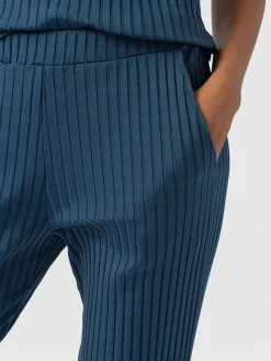 Saint and Sofia Apartment Pant - Teal Rib