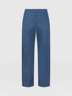 Saint and Sofia Apartment Pant - Teal Rib
