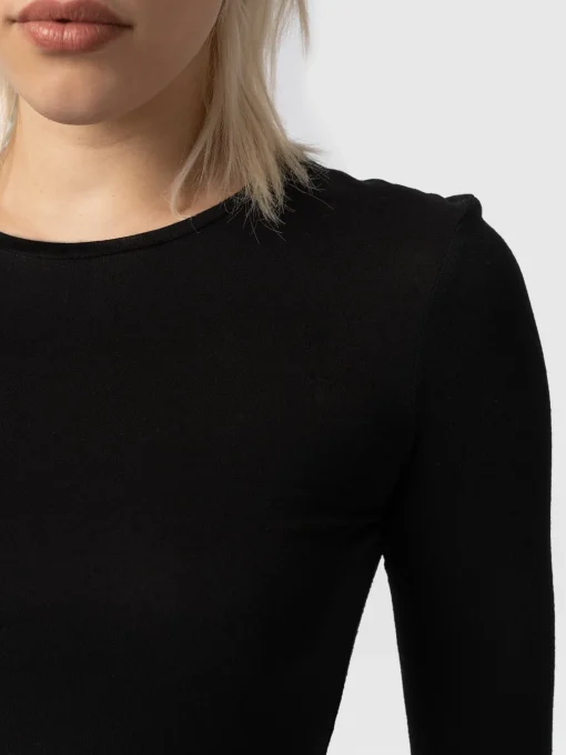 Saint and Sofia Austen Crew Neck Tee - Black