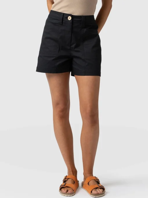 Saint and Sofia Cargo Short - Black