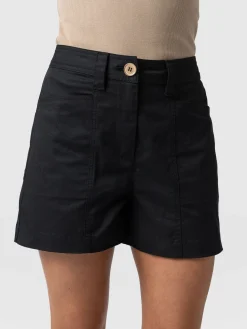 Saint and Sofia Cargo Short - Black