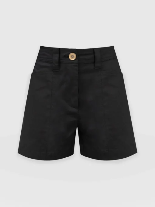 Saint and Sofia Cargo Short - Black