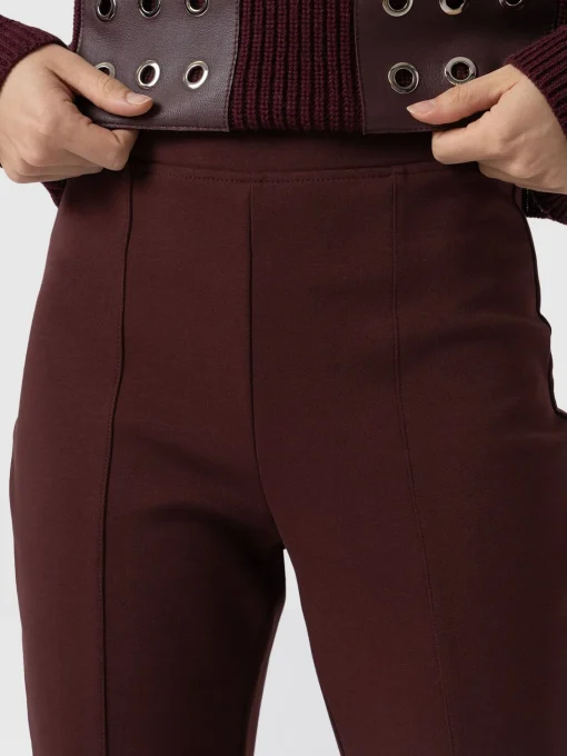 Saint and Sofia Fearne Flare Legging - Maroon