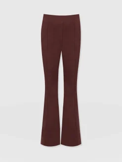Saint and Sofia Fearne Flare Legging - Maroon