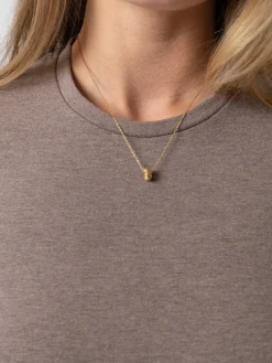 Saint and Sofia Glen Crew Neck Tee - Coco