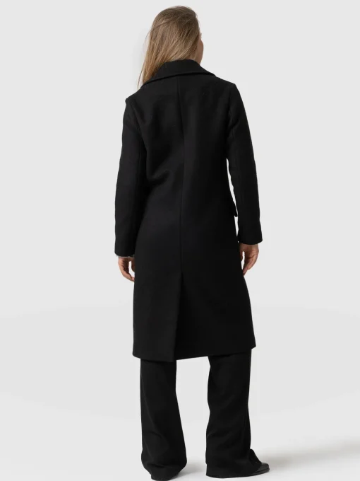 Saint and Sofia Hampton Coat - Black
