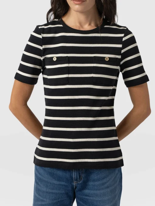 Saint and Sofia Helena Tee - Stripe
