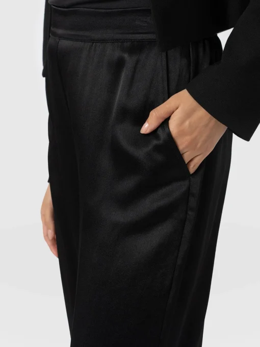 Saint and Sofia Langley Wide Leg Pant - Black