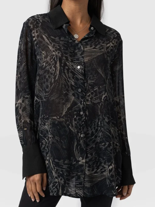 Saint and Sofia Madison Shirt - Spot Feather