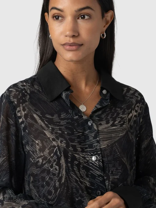 Saint and Sofia Madison Shirt - Spot Feather