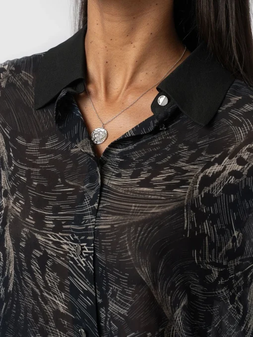 Saint and Sofia Madison Shirt - Spot Feather