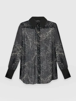 Saint and Sofia Madison Shirt - Spot Feather