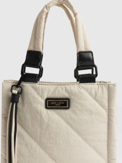 Saint and Sofia Mini Penny Tote Bag - Cream
