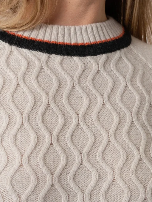 Saint and Sofia Rayner Cashmere Jumper - Beige