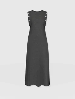 Saint and Sofia Rowan Dress - Charcoal Eyelet