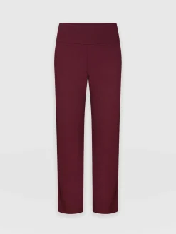 Saint and Sofia Runway Pant - Burgundy