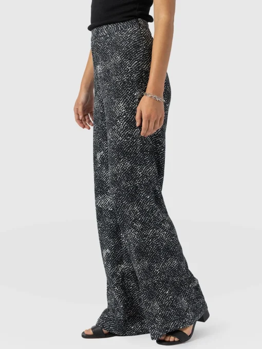 Saint and Sofia Sawyer Pant - Monochrome Gothica