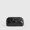 Saint and Sofia Small Cosmetics Bag - Black