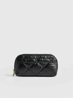 Saint and Sofia Small Cosmetics Bag - Black