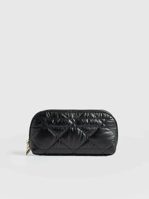 Saint and Sofia Small Cosmetics Bag - Black
