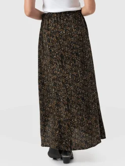 Saint and Sofia Sutton Skirt - Ditsy Leopard