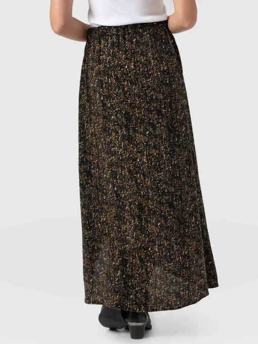 Saint and Sofia Sutton Skirt - Ditsy Leopard