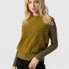 Saint and Sofia Wren Sleeveless Knit - Olive