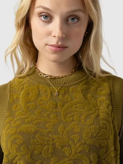 Saint and Sofia Wren Sleeveless Knit - Olive